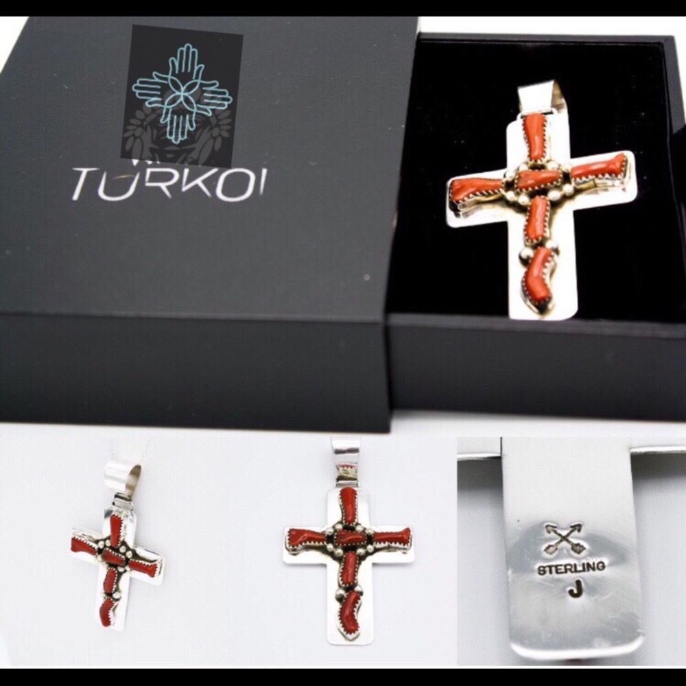 Navajo Coral Cross SP0042